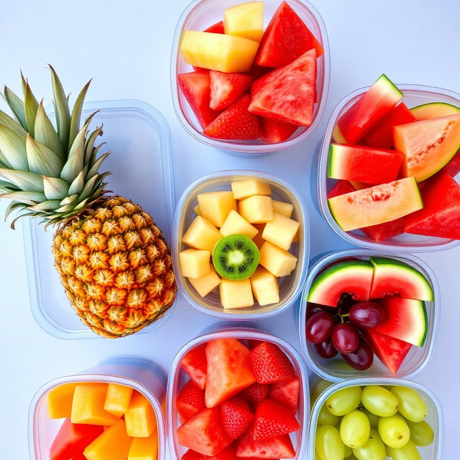 Fresh Fruit Cups